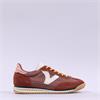 Victoria Saturno Retro Laced Trainer - Tan Combi